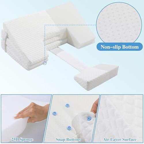 MABOZOO Bedsore Pillow Wedge with 3 Heights Adjustability