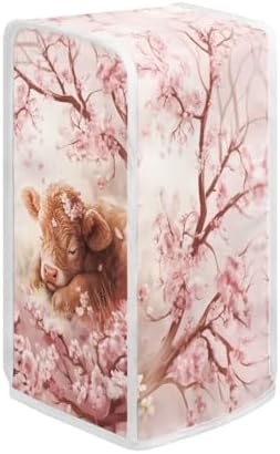 Goronwyfloyd Cow and Pink Cherry Can Opener Cover