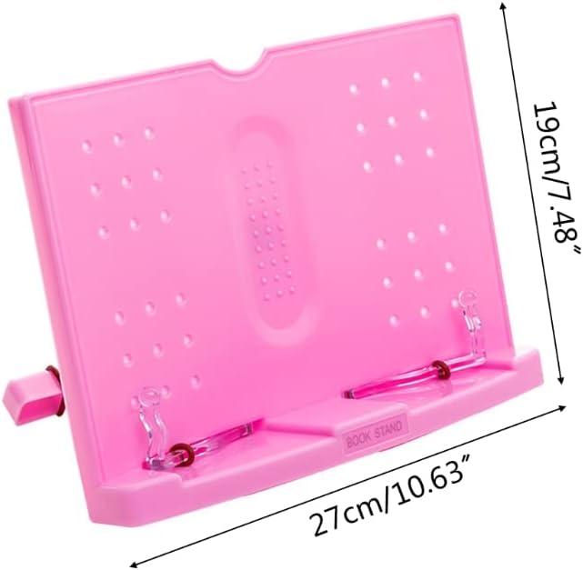 Foldable Book Holder for Cooking and Reading