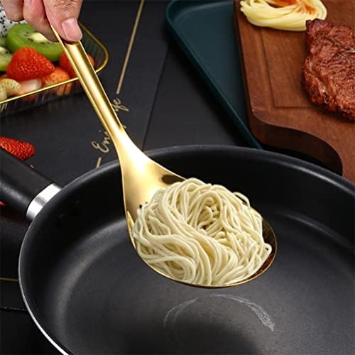 Hemoton Stainless Steel Colander Spoon with Skimmer