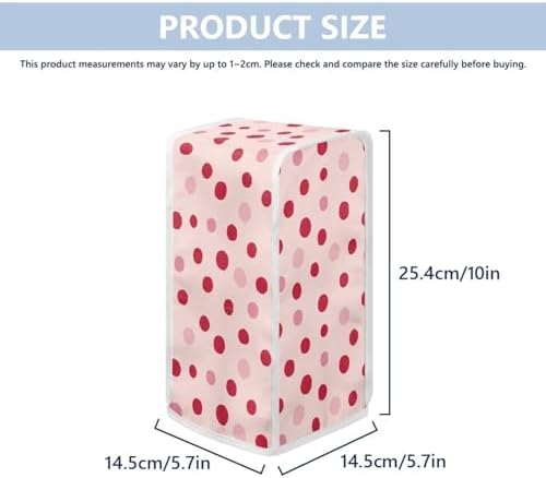 Pink Spots Can Opener Dust Cover for Kitchen