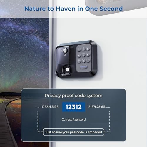 ONNAIS Keyless Entry Door Lock with Password and Remote