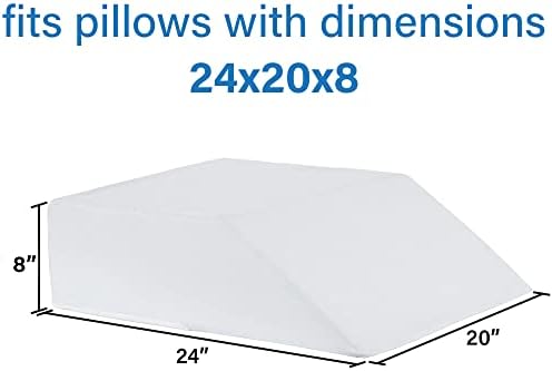 Vaunn Medical Bed Wedge Pillow Cover for Support