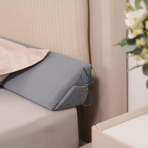 Aurako Triangular Bed Wedge Pillow for Head Foot and Side Support