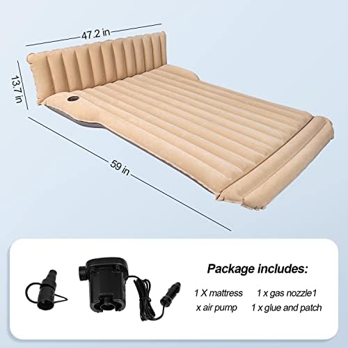 ThinSGO Universal Car Air Mattress for Tesla and SUVs