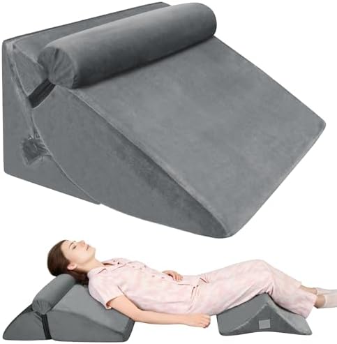 WENRENER 3pcs Adjustable Bed Wedge Pillow Set