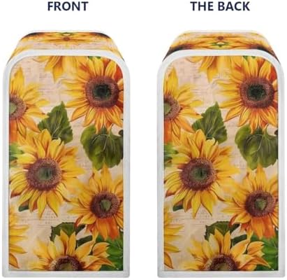 DISNIMO Vintage Sunflower Can Opener Cover
