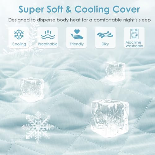 NEPPT Cooling Wedge Pillow for Back Leg Support