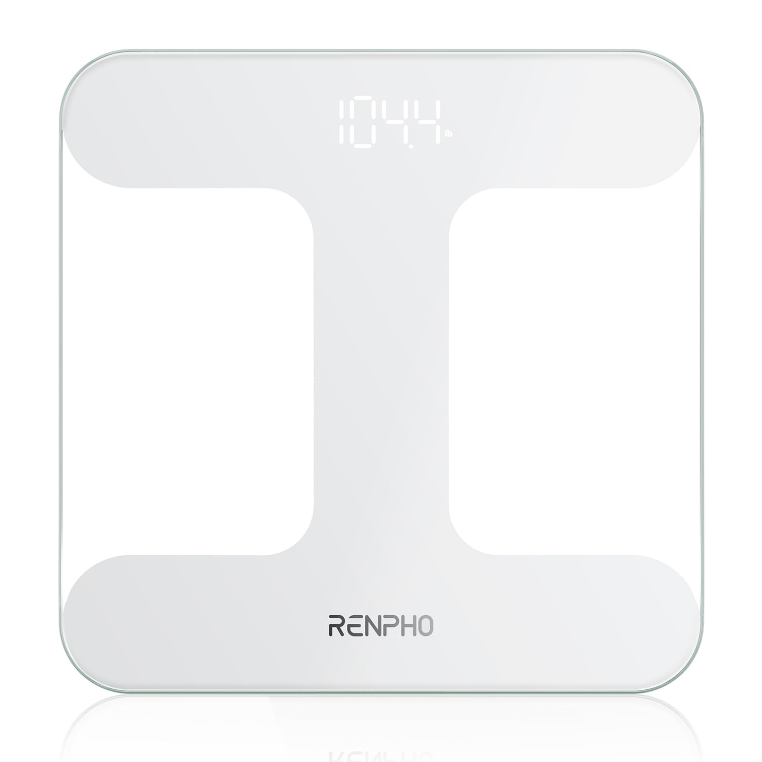 RENPHO Digital Bathroom Scale with Tempered Glass and Smart App Compatibility