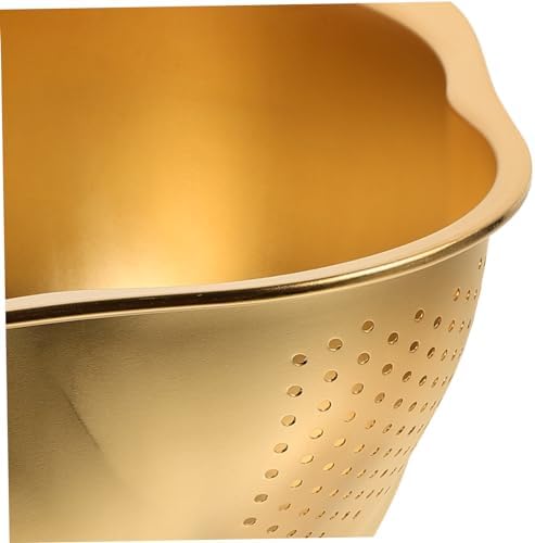 Cabilock Stainless Steel Colander with Drain Board