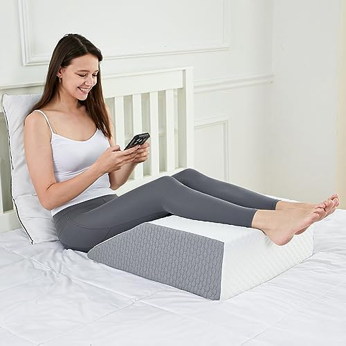 Loeysu Bed Wedge Pillow - Leg Support Pain Relief
