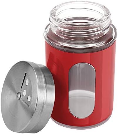 Accmor 2pcs Salt and Pepper Shakers in Red