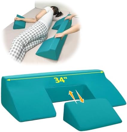 NEAUDE Bed Sore Prevention Wedge Pillow with Detachable Design