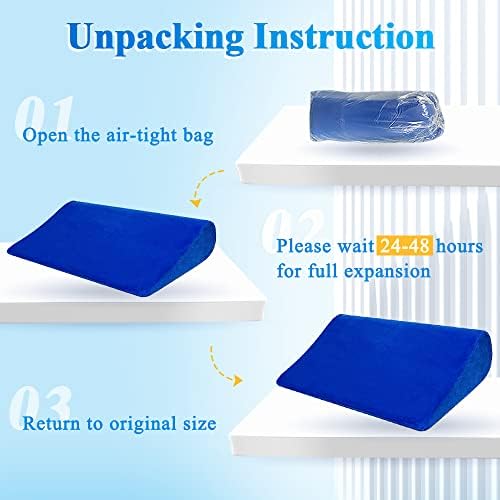 AOSSA Wedge Pillow for After Surgery and Snoring Relief