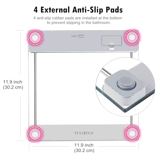 NUTRI FIT Digital Body Scale for Weight Loss
