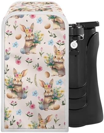 NETILGEN Easter Floral Rabbit Can Opener Protective Case