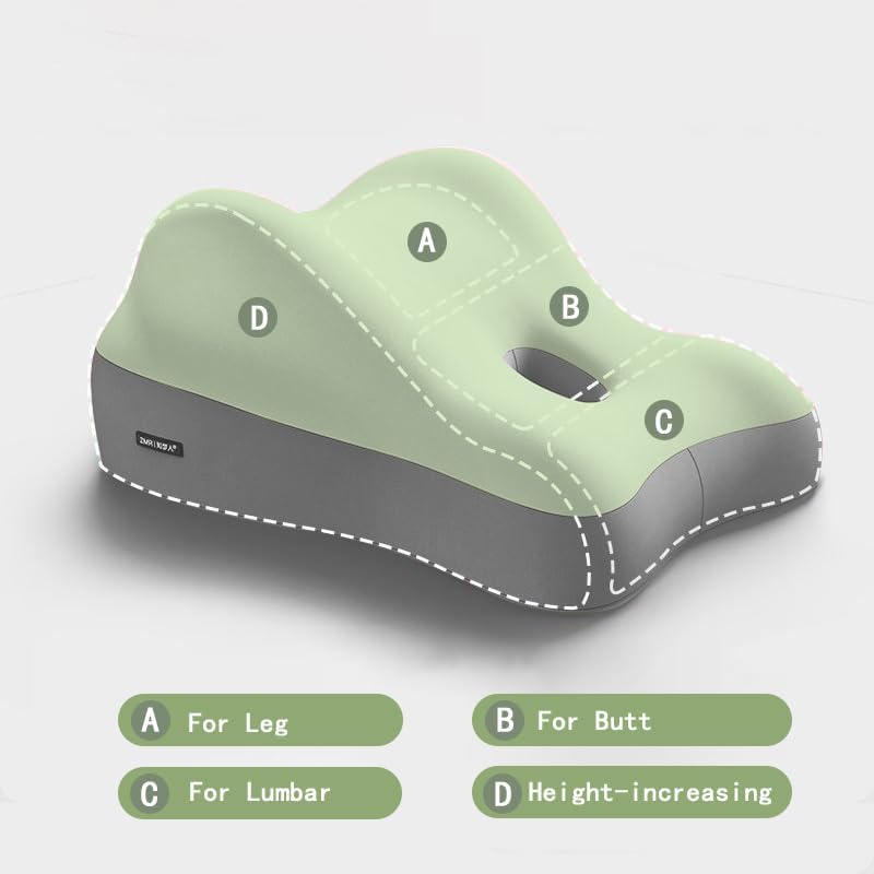 XYHOMECP 7 in 1 Slope Pillow for Couples