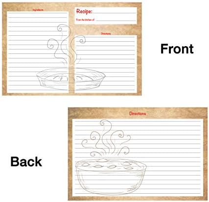 Better Crafts Kitchen Classics Recipe Cards 50 Double Sided