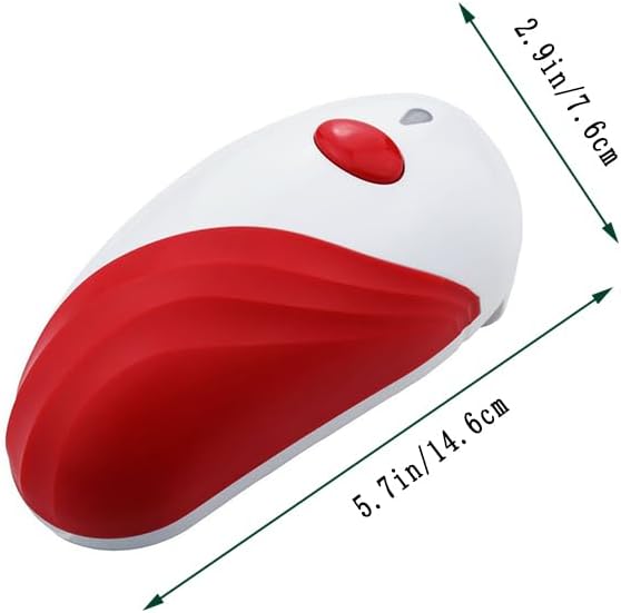 Electric Can Opener - Food-Safe Battery-Powered One-Touch Operation