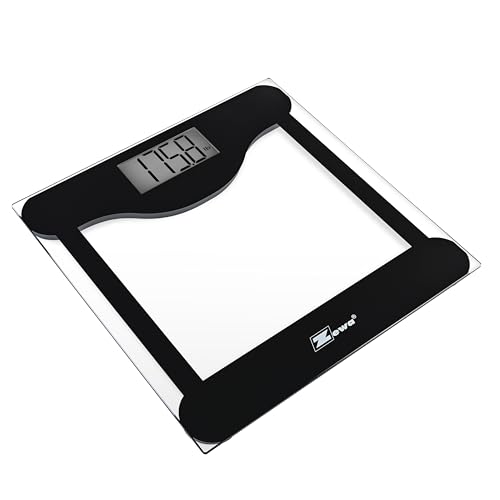 Zewa Digital Bathroom Scale with Tempered Glass 1