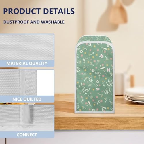 Pzuqiu Cartoon Flower Electric Can Opener Dust Cover 1