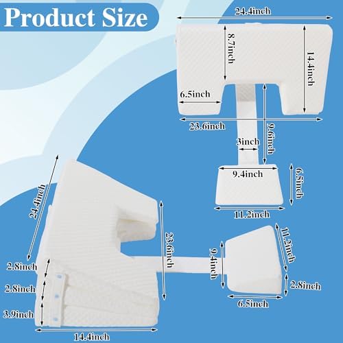 MABOZOO Bedsore Pillow Wedge with 3 Heights Adjustability
