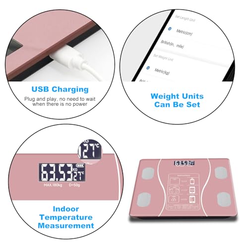 ChuangMaiShi Intelligent Body Fat Scale with Bluetooth