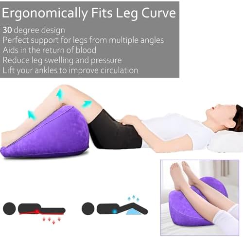 Heart Shape Leg Elevating Pillow for Swelling Relief