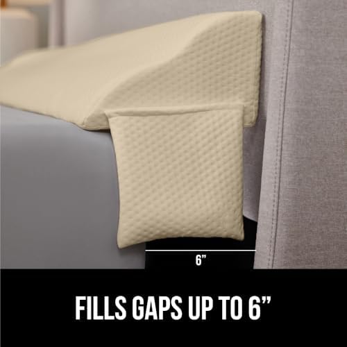GORILLA GRIP King Bed Wedge Pillow Gap Filler 1