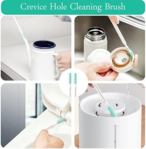 Haniforever 8in1 Cleaning Brush Set for Small Spaces