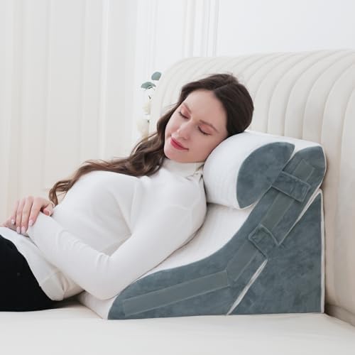 Flyxunfri 3PCS Adjustable Wedge Pillow Set