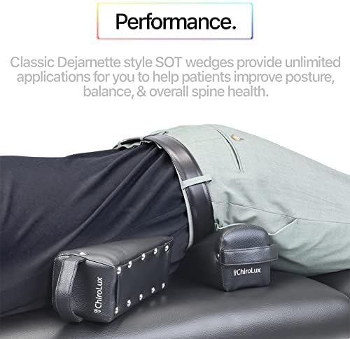 ChiroLux Blox - Dejarnette Style Sacral Pelvic Support Blocks