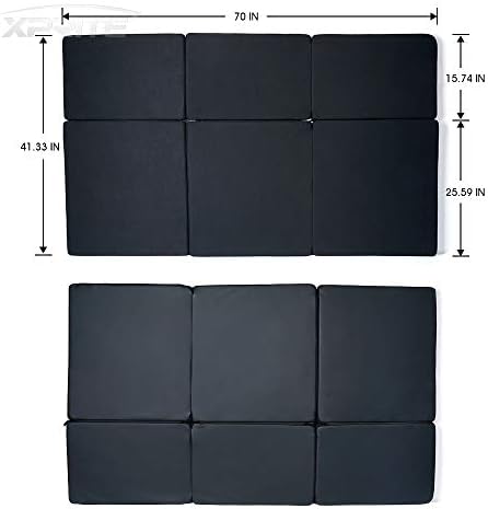 Xprite 4Runner Mattress - 17 Inch Thick Foldable Bed Pad