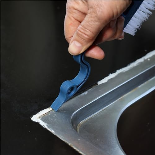 Slick Solutions Window Track Cleaning Brush 2 Pack Navy BlueOrange