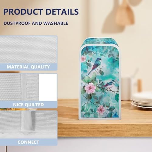 ZOUTAIRONG Electric Can Opener Dust Cover with Hummingbird Pattern
