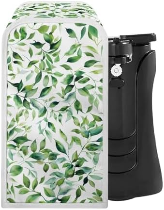 Fishoutleap Green Leaf Electric Can Opener Cover
