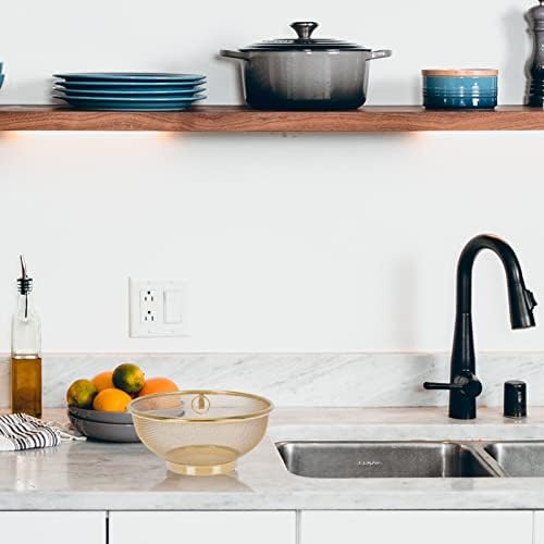 HOLIDYOYO Fine Mesh Stainless Steel Kitchen Strainer