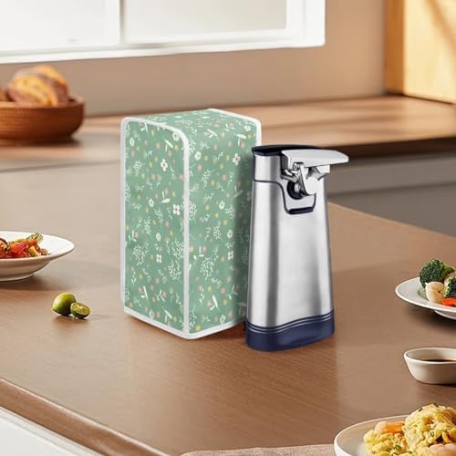 Pzuqiu Cartoon Flower Electric Can Opener Dust Cover 1