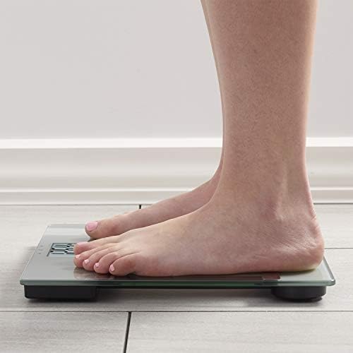 Instatrack Digital Body Composition Scale with Fat BMI Water 400 lb Silver