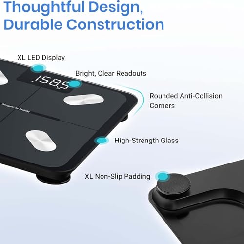 Smart Scale for Body Weight and Fat Analysis