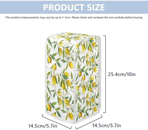 Flashideas Lemon Print Can Opener Dust Cover
