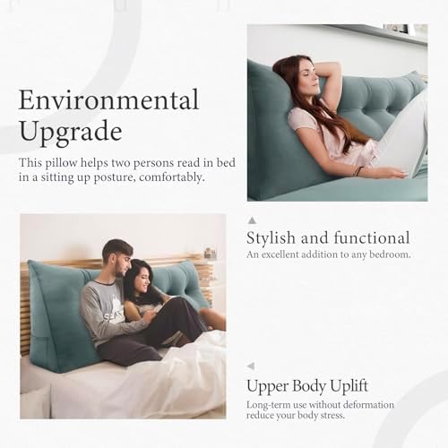 Rucener Ergonomic 11 lbs Queen Wedge Pillow