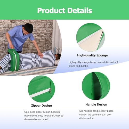 HAIXHX Anti-Bedsore Bedroll Turning Pillow for Elderly Patients