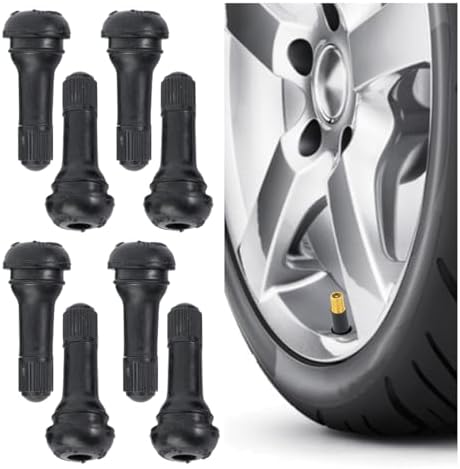 8PCS TR413 Tubeless Valve Stems for 115mm Rim Holes