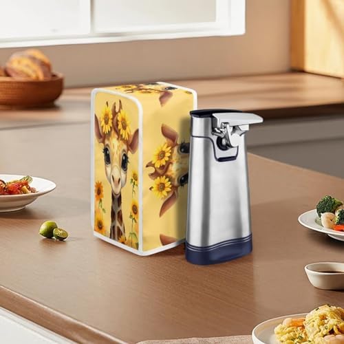 Flashideas Can Opener Dust Cover - Cute Giraffe Design