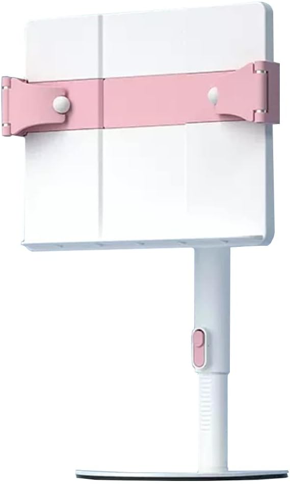 Adjustable Book Stand with Page Clips Ergonomic for Books Laptop