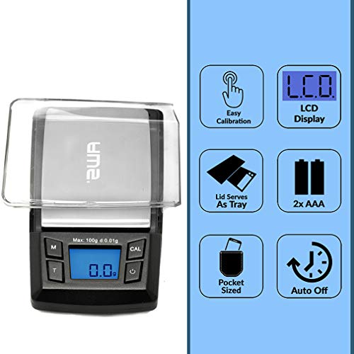 American Weigh Scales Aero 100 Digital Pocket Scale
