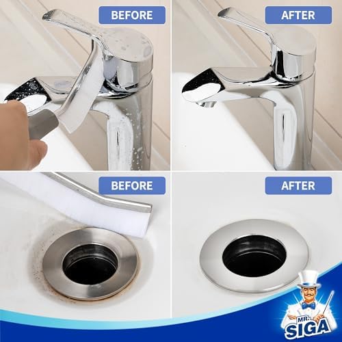 MRSIGA Crevice Cleaning Brush 2 Pack