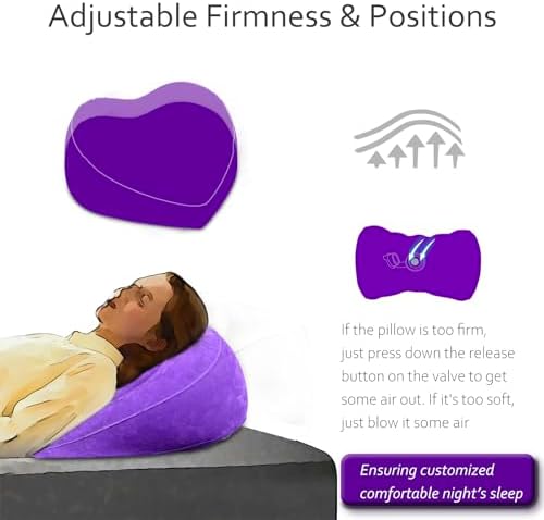Heart Shape Leg Elevating Pillow for Swelling Relief