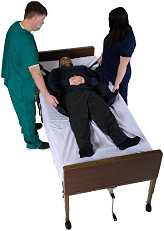 Patient Aid Positioning Sheet with Handles for Safe Patient Repositioning 1